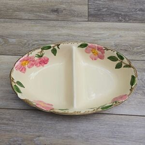 Franciscan Desert Rose divided serving dish